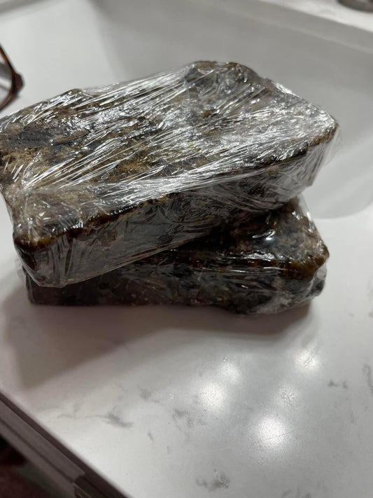 RAW UNSCENTED BLACK SOAP