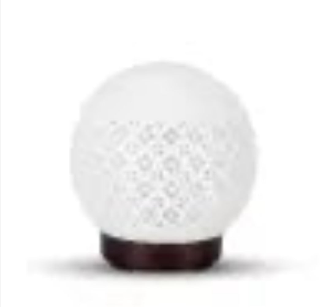 WHITE POTTERY ROUND AROMA ULTRASONIC DIFFUSER
