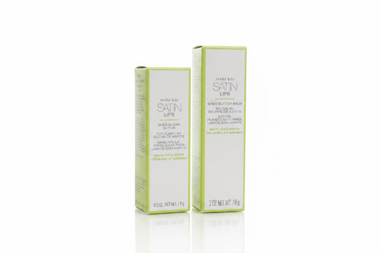 MARY KAY SATIN LIPS SET WHITE TEA & CITRUS