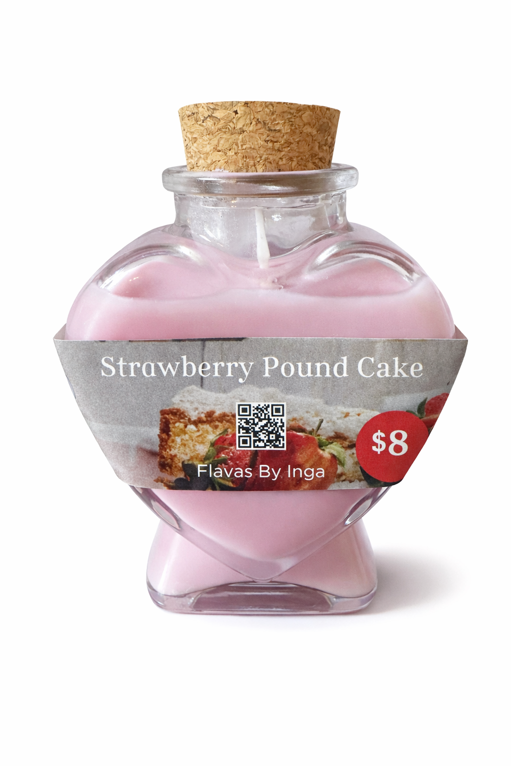 STRAWBERRY POUND CAKE