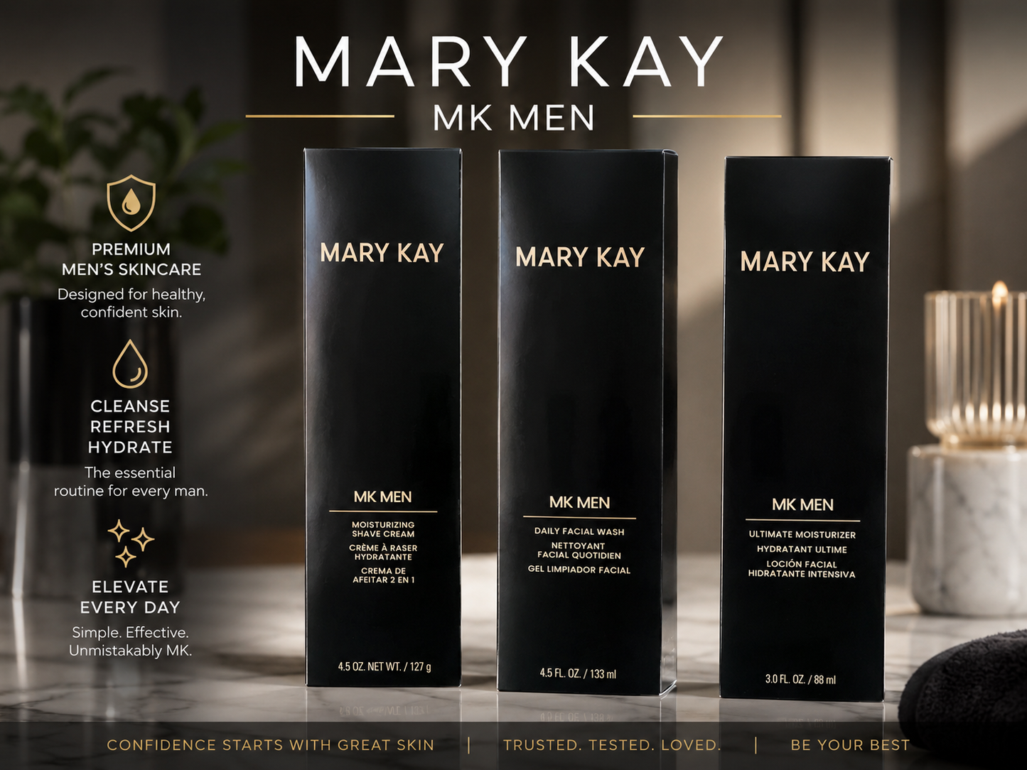 MARY KAY MK MEN REGIMEN