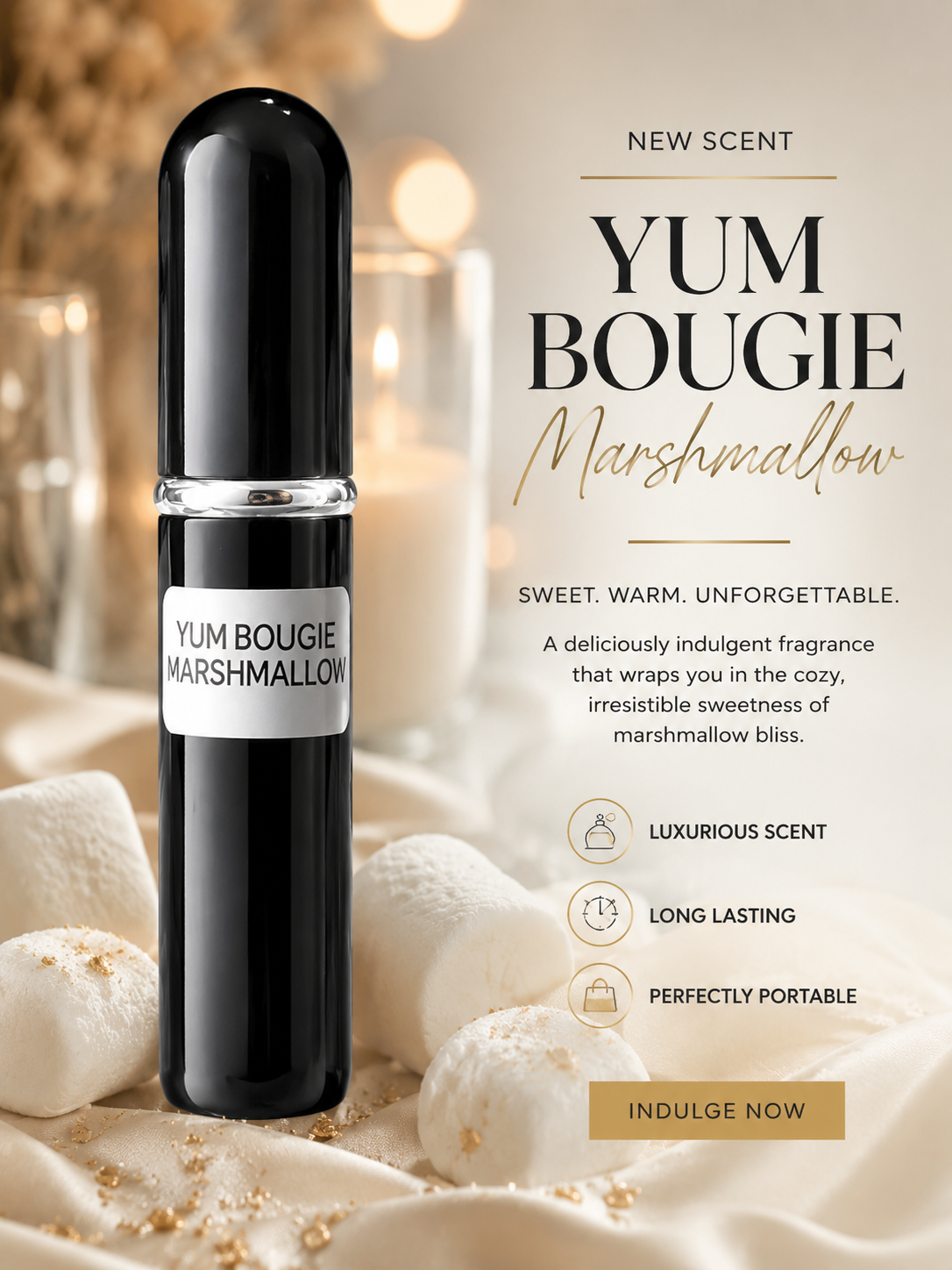Yum Boujee Marshmallow micro mini size!
